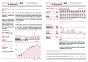 Indalia Finanzas Sicav. Informe Julio 19.