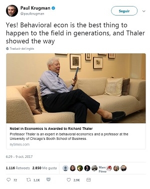 paul krugman economia del comportamiento