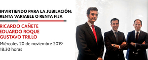 Webinar: Invirtiendo para la jubilación: renta variable o renta fija