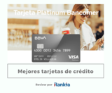 Tarjeta platinum bancomer