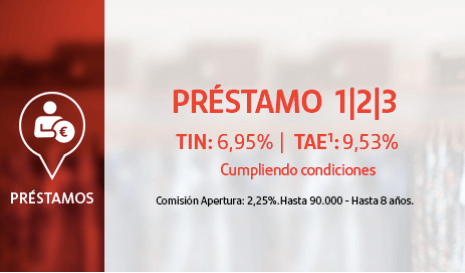 Préstamo 123 Banco Santander