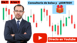 🎁Vídeo del Directo Youtube:Sorteo y Consultorio bursátil📈 con David Galán viernes 7 febrero 19.00h
