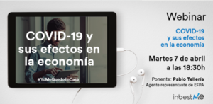 Webinar gratuito sobre efectos COVID-19 impartido por inbestMe