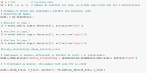 Detalles red neuronal(RN). Timming en el SP500