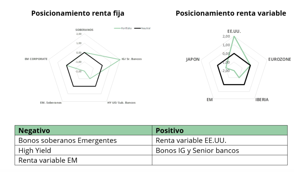 Posicionamiento renta fija y variable trea am