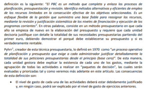 XI semana del crash: El PPBS