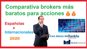 🥇Vídeo Mejores brokers para invertir en bolsa. Confiables y baratos💰