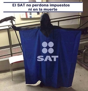 Cuando una persona muere, sus deudas con el SAT no