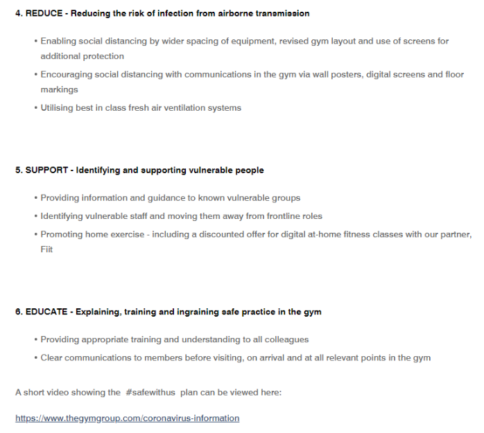 Nota de prensa The GYM