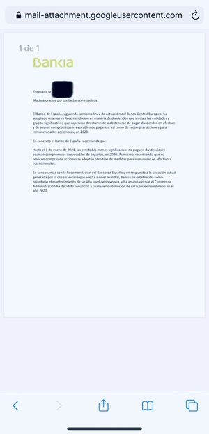 Elevando a público una consulta privada no resuelta