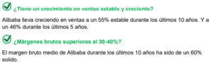 Análisis Alibaba