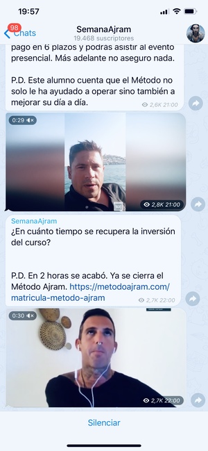 El método Ajram no os enriquecerá a vosotros