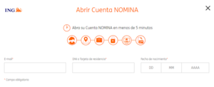 Cómo abrir una cuenta bancaria en ING