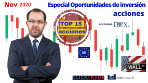 ↗️ 15 Acciones TOP 📈 con potencial ► Oportunidades de inversión noviembre 2020 con David Galán