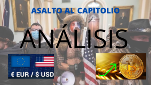 ASALTO AL CAPITOLIO 🏛 y más estímulos - Análisis del EURUSD, GBPUSD y del BITCOIN 🚀🚀🚀