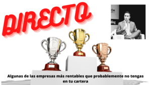 🔴DIRECTO: ACCIONES de EMPRESAS rentables que probablemente NO tengas en CARTERA