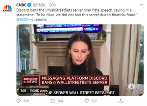 GameStop. Apostar contra el establishment en bolsa ahora es "discurso de odio", literalmente