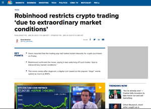 GameStop. Apostar contra el establishment en bolsa ahora es "discurso de odio", literalmente