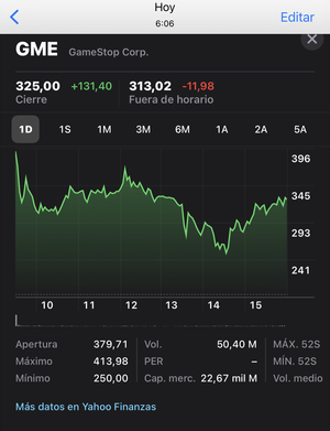 Mitos y leyendas en torno a GameStop (GME)… y escándalos