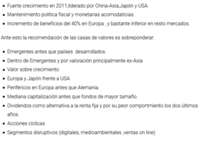 Escuchando a los mercados