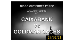 Análisis Bursátil de CaixaBank y Goldman Sachs.