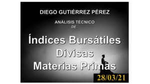 Análisis de Índices Bursátiles, Divisas y Materias Primas 28/03/21.