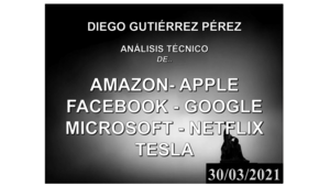 Análisis Semanal de las FAANG + Tesla. (30/03/2021)