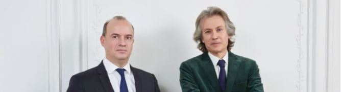 Cyrille Carrière, presidente de Lonvia Capital, y François Badelon, presidente del Comité Estratégico.