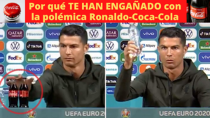 Por qué te han 🤥ENGAÑADO con la polémica Cristiano Ronaldo vs Coca-Cola 🥤 en la Eurocopa