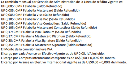 Tarifas Tarjeta Joven Falabella Tarifas Tarjeta Joven Falabella