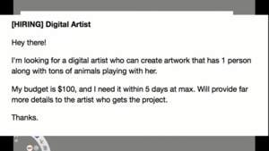 En arte, respeta tu trabajo. El precio, el branding y el respeto