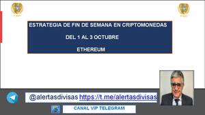 Estrategia Ethereum fin semana del 1 al 3 octubre