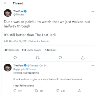 Reseña de la película Dune (sin spoilers)