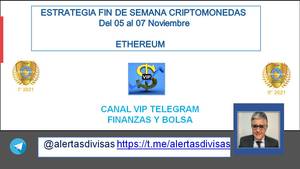 Estrategia en Criptomonedas de fin de semana del 5 al 7 Noviembre.
