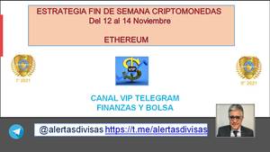 Estrategia en Criptomonedas de fin de semana del 12 al 14 Noviembre.
