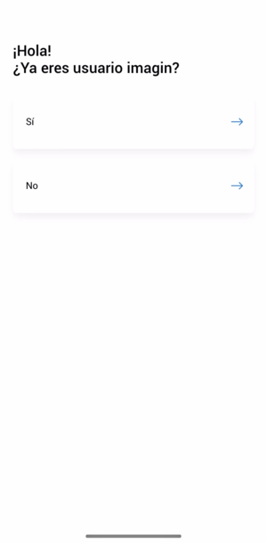 Cómo abrir la Cuenta Imagin paso a paso