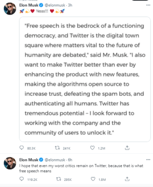 Elon Musk ofrece comprar Twitter... y sus secuelas