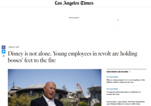 Ejecutivos de Disney inundados con correos y llamadas iracundas de padres e inversores