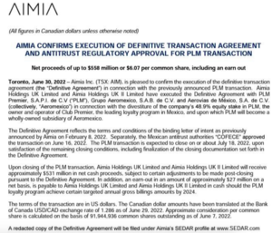 Carta de los Argonautas - Julio 2022