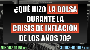 Las 3 oleadas de la inflación y su impacto en las bolsas. Tenemos crisis para rato.