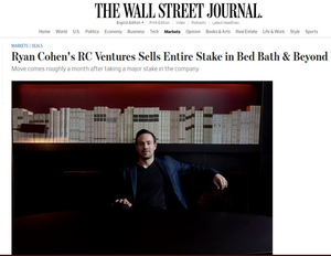 BBBY Bed Bath & Beyond, crueldad intolerable