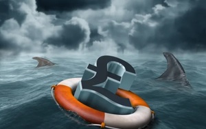 La libra esterlina alcanza un mínimo histórico