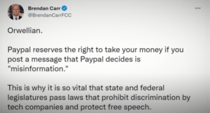 Paypal se mete a jugar a la política y se mete en problemas
