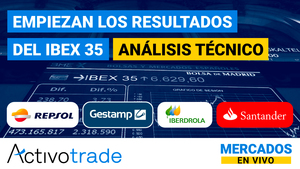 Empieza la publicación de resultados en Europa. Análisis técnico del Ibex 35 📈