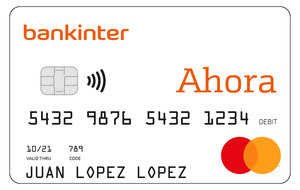 Bankinter ya cuenta con tarjeta de débito