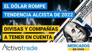 El dólar rompe tendencia alcista de 2022 - Divisas y compañías a tener en cuenta