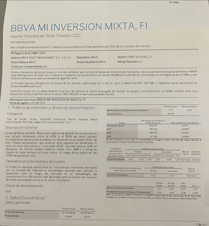 La ancianita que operaba con derivados.