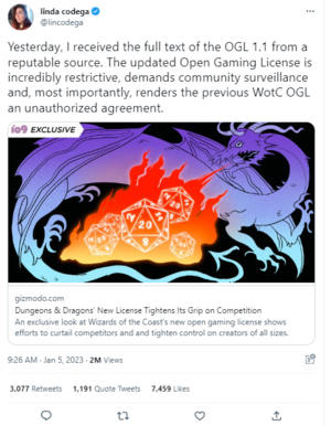 Decisión gerencial sobre Calabozos y Dragones podría afectar acciones de Hasbro