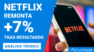Netflix rebota +7% tras sorprender al mercado con más de 7 millones de suscriptores