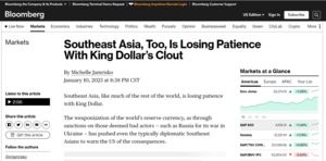 Se allana el camino para el inicio de la desdolarización